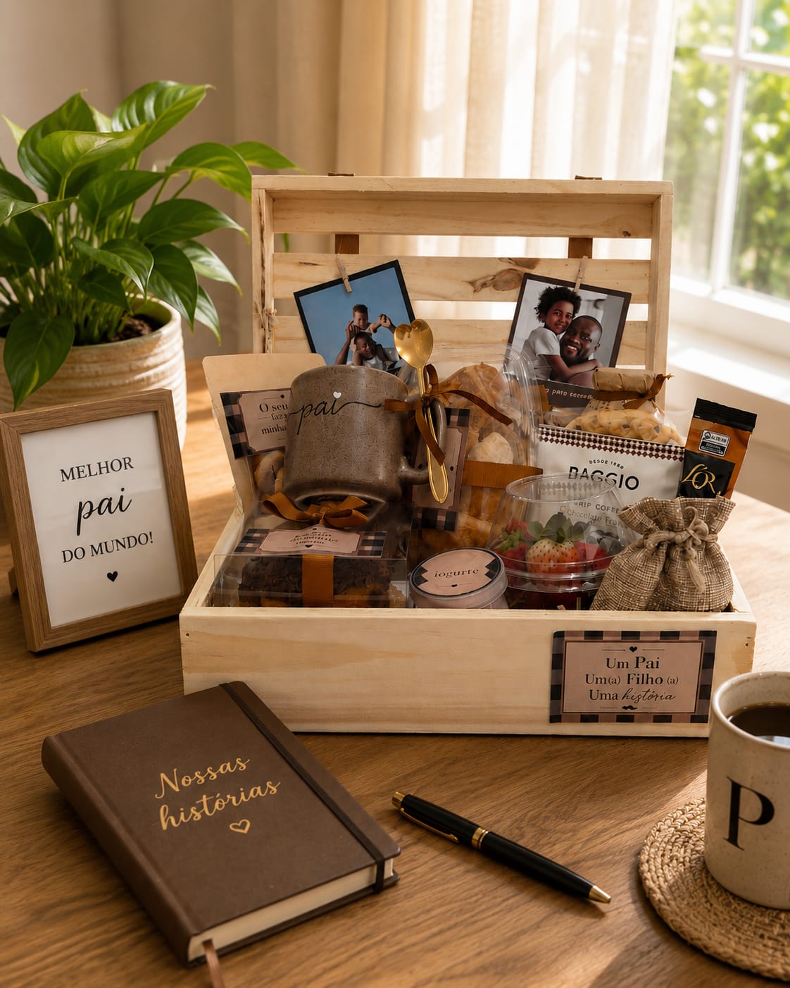 Box Afeto, café da manhã de Dia dos Pais